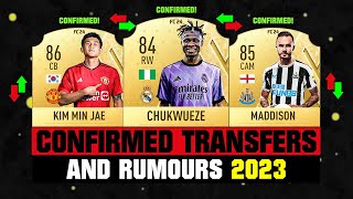 FIFA 23 | NEW CONFIRMED TRANSFERS & RUMOURS! 🤪🔥 ft. Chukwueze, Kim Min Jae, Maddison... etc image