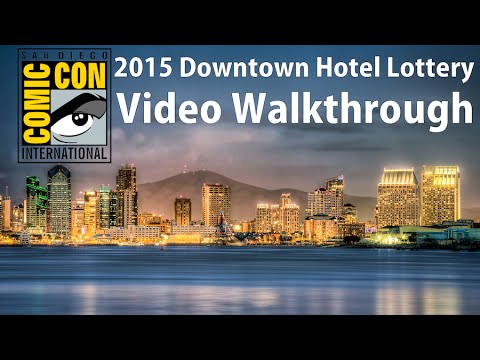 SDCC Hotel Lottery Web Form Walkthrough