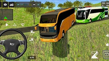 Euro Bus Driving Game PublicTransportation 2024 Indonesia BusSimulator Android Gameplay #26