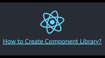 how to create react component library