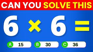🧠📊 Ultimate Math Challenge – Test Your Brain Power &amp; Solve It Fast! ⏱️🔥