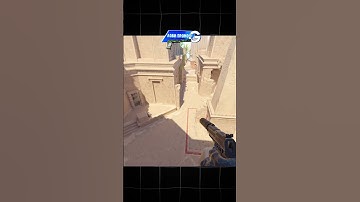 Легкий смок в кт на карте anubis. #кс2 #cs2 #counterstrike