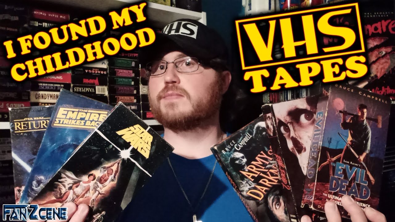 I Found My Childhood VHS Tapes! - YouTube