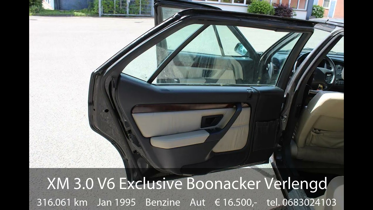 Citroen XM 3.0 V6 Exclusive Boonacker Verlengd