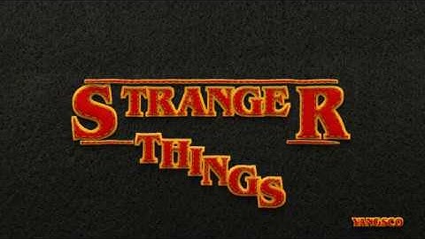 Stranger Things Intro Adobe After Effects