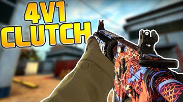 CS:GO "1v4 CLUTCH" COMPETITIVE (Counter Strike Global Offensive) w/TBNRfrags | TBNRKENWORTH