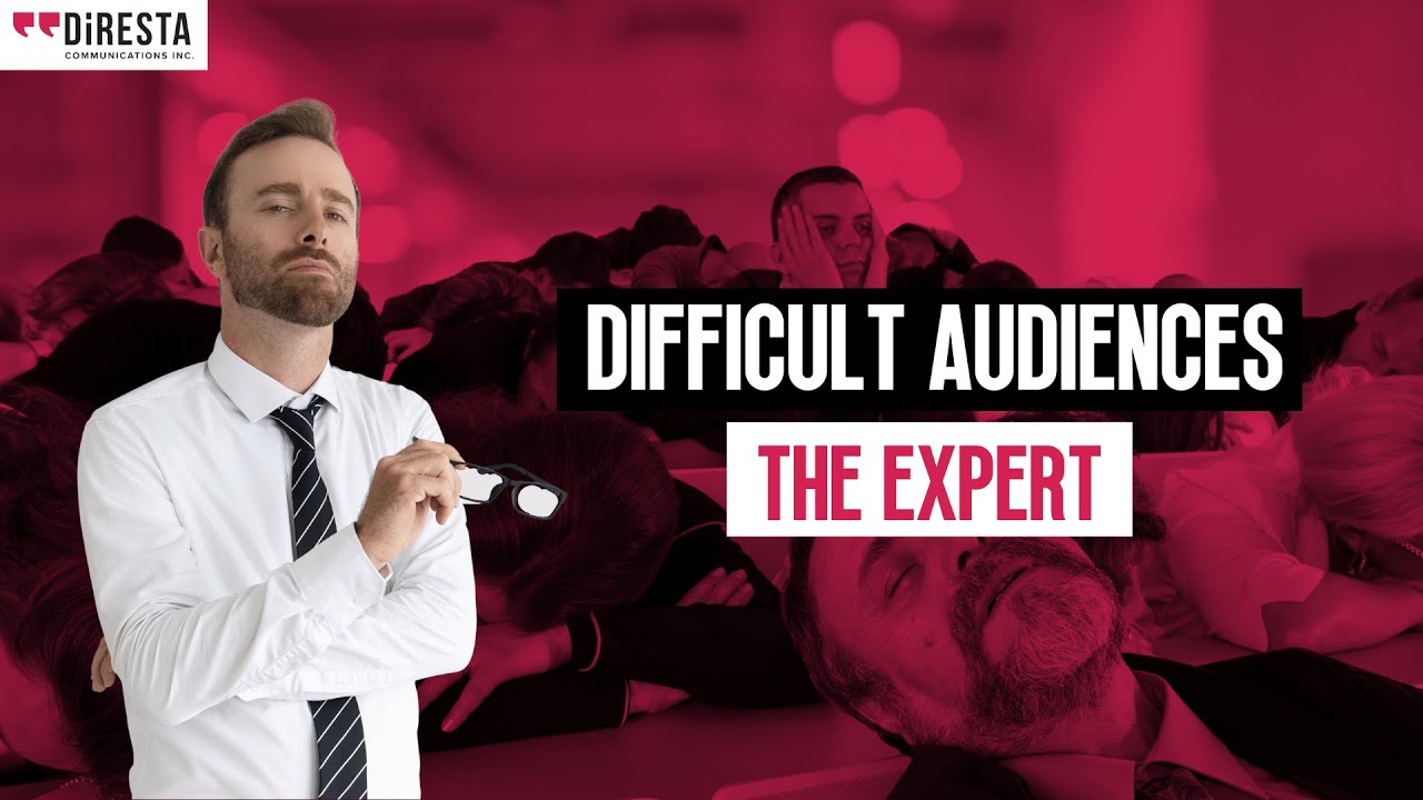 Difficult Audiences: The Expert | Public Speaking Tip