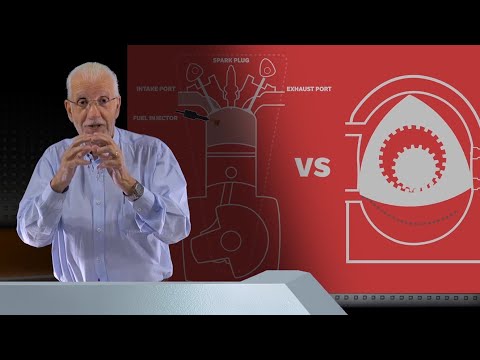 motor wankel El motor Wankel rotativo VS. pistones.