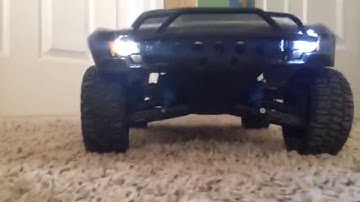 Putting LED headlights on the Slash 4X4!