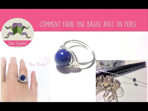 [Tuto] Comment je fais une bague d'aluminium avec une pierre