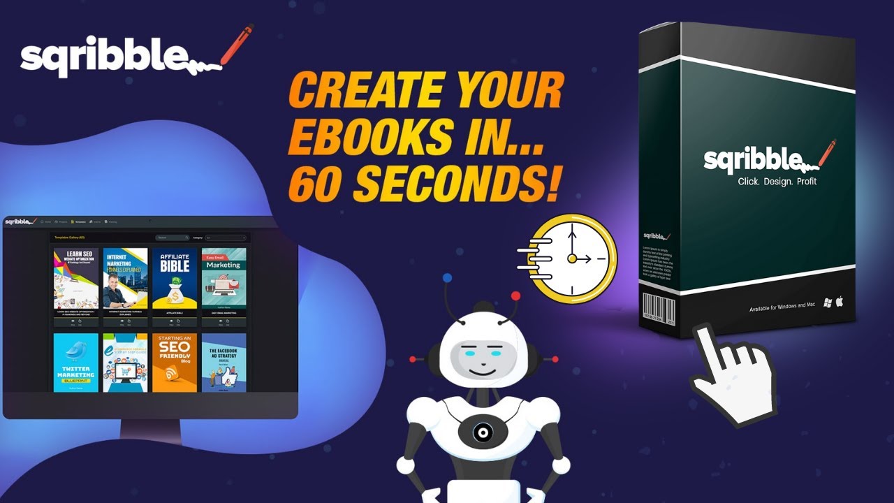 Create Ebooks & Reports On Demand In Minutes | Sqribble Ebook Creator Demo