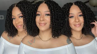 LuvMe Hair Gorgeous Natural Coily Curly Unit | How To Define The Curls After Wash