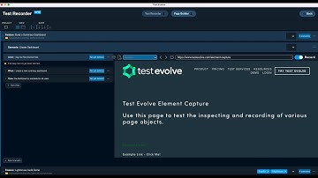 How to record your automated BDD web application tests with Test Evolve Flare