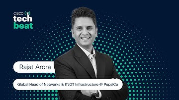 Talking IT/OT convergence, self-healing networks, and digital resilience with Rajat Arora