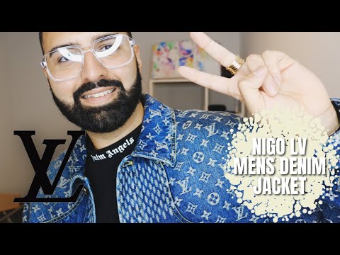 Unbox LOUIS VUITTON X NIGO DENIM JACKET MONOGRAM CRAZY 