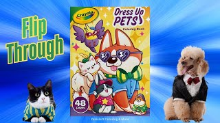 Crayola - Dress Up Pets Coloring Book