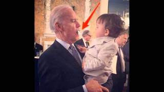 Joe Biden Shares Pacifier With Michael Bloombergs Grandson.