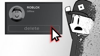 Deleted Account in Roblox