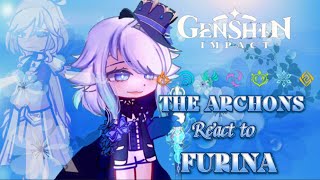 The seven Archons react to Furina//Genshin impact Fontaine //