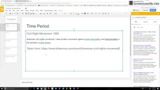 How to Research Using Google Slides and Google Explore Guide