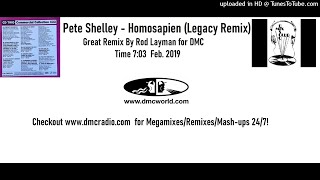 Pete Shelley - Homosapien (DMC Remix By Rod Layman)