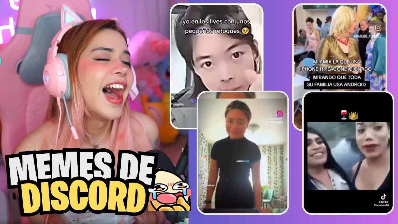 CRYSTAL MOLLY REACCIONA A MEMES DE DISCORD 😂