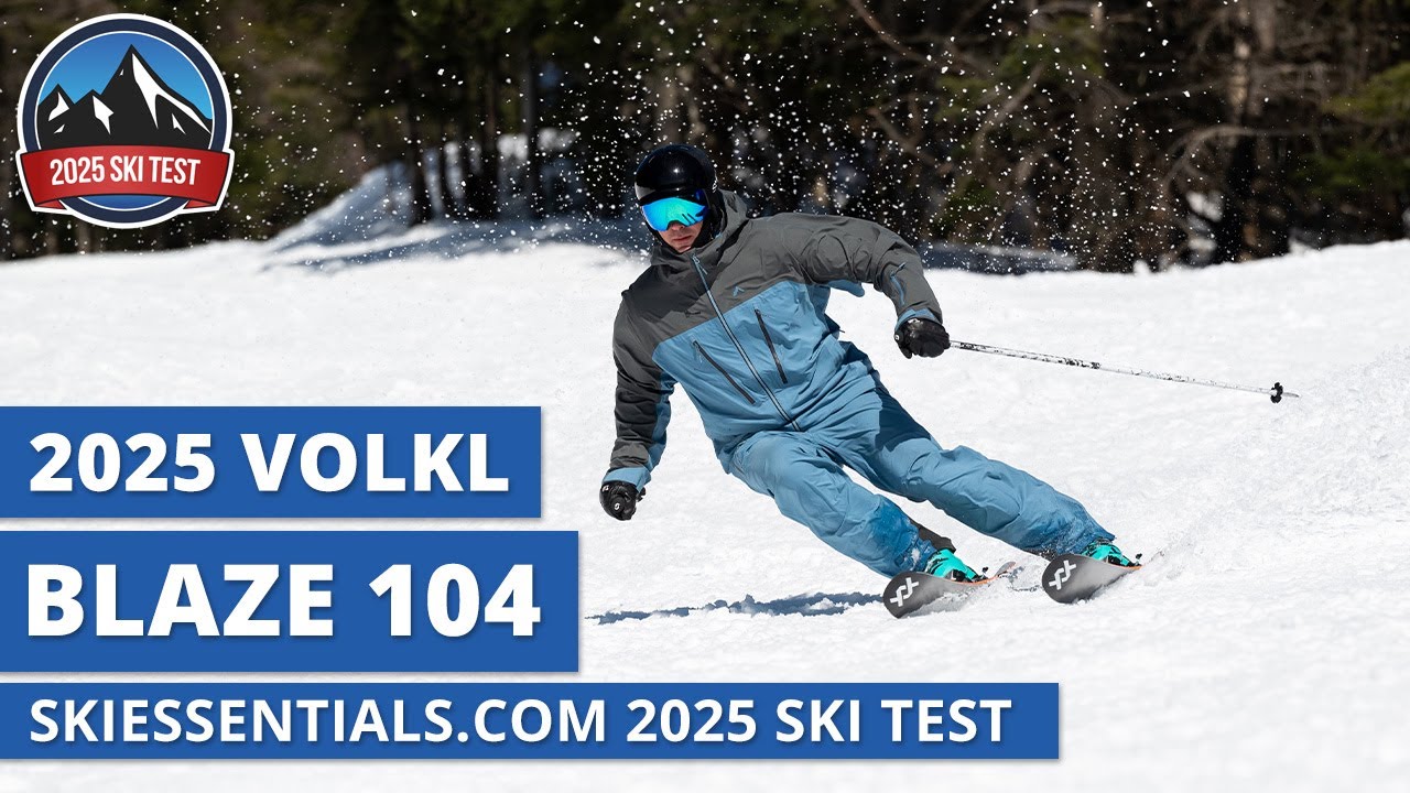 2025 Volkl Blaze 104 - SkiEssentials.com Ski Test Review - YouTube