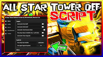 NEW & OP | All Star Tower Defense Script *2023* Latest 🔥