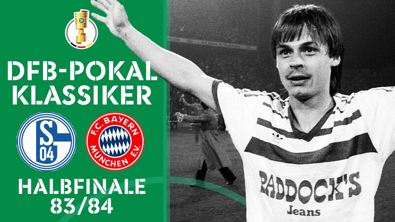 NOSTALGIE PUR: Thon-Hattrick bei 12-Tore-Spektakel | Schalke 04 - FC Bayern München | DFB-Pokal 1984