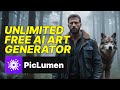 PicLumen AI - Unlimited Free AI Image Generator | Free Midjourney Alternative (Hindi)