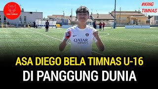 Asa Diego Sinathrya Bela Timnas Indonesia U-16 di Panggung Dunia