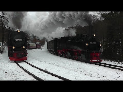 Dampflok 99 5906 mit PmG | Freundeskreis Selketalbahn Winter-Sonderfahrt @martinlaubner