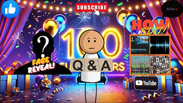 100 Subscribers special QNA video🎉| Face Reveal ? | How to edit videos? #qna #animationcreators