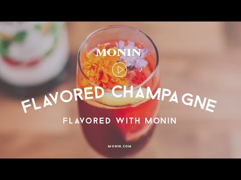MONIN Flavored Champagne liqueur mojito