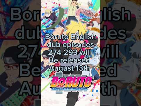 دوبله انگلیسی بوروتو ناروتو نسل بعدی