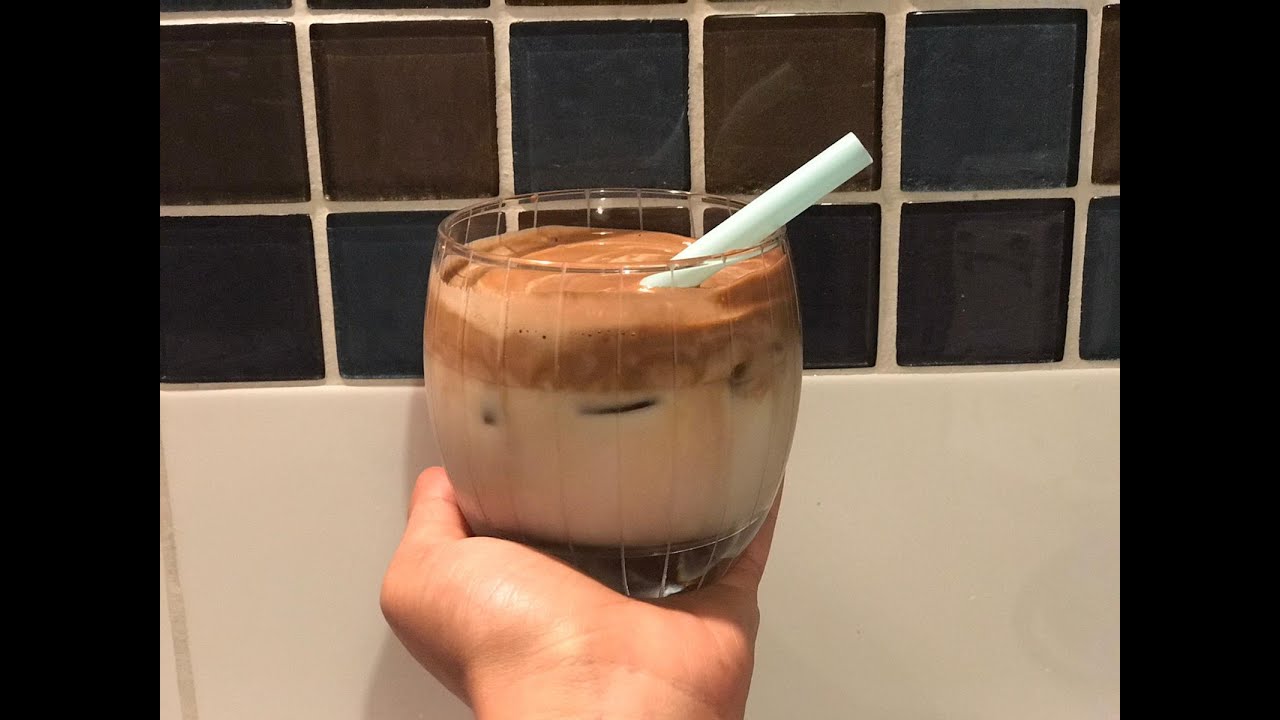 Dalgona Kahvesi (Şeker İlavesiz, Cappuccino Tozu İle) YouTube