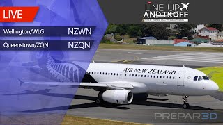 🔴【P3D V4.5】Wellington - WLG ✈ Queenstown - ZQN | FSLabs A320