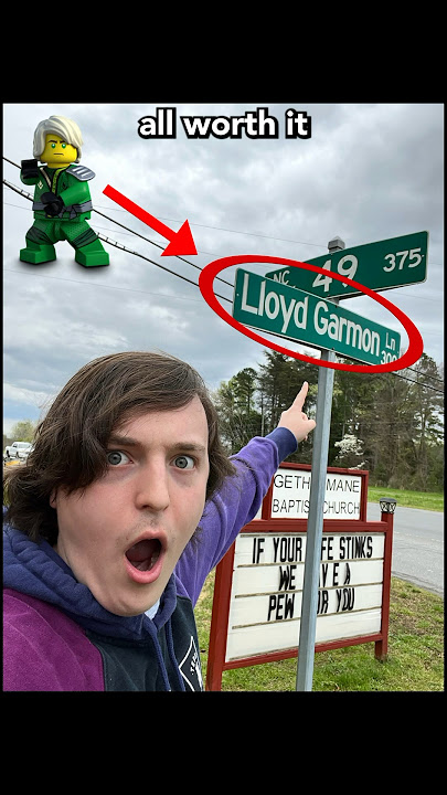 I Drove 500 Miles to Meet Lloyd from Ninjago in REAL LIFE! 🤯