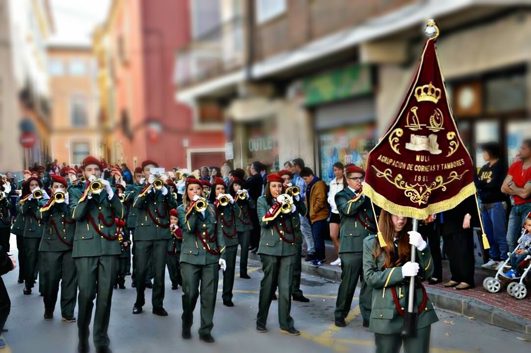 Agrupación de Cornetas y Tambores de Mula - Domingo de resurrección Mula 2016 (Resumen 7rm)