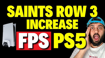 How to Increase FPS in Saints Row 3 PS5