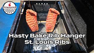Hasty Bake Rib Hanger | Simple Savory St. Louis Ribs on the Legacy | Pitmaster Essentials