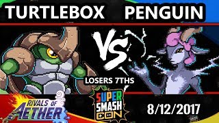Smash Con 2017 Rivals - EDAX | Turtlebox (Kragg) Vs. Penguin (Absa) ROA L7