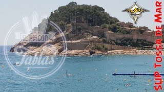SUP en Tossa de Mar con las #Rinkonas