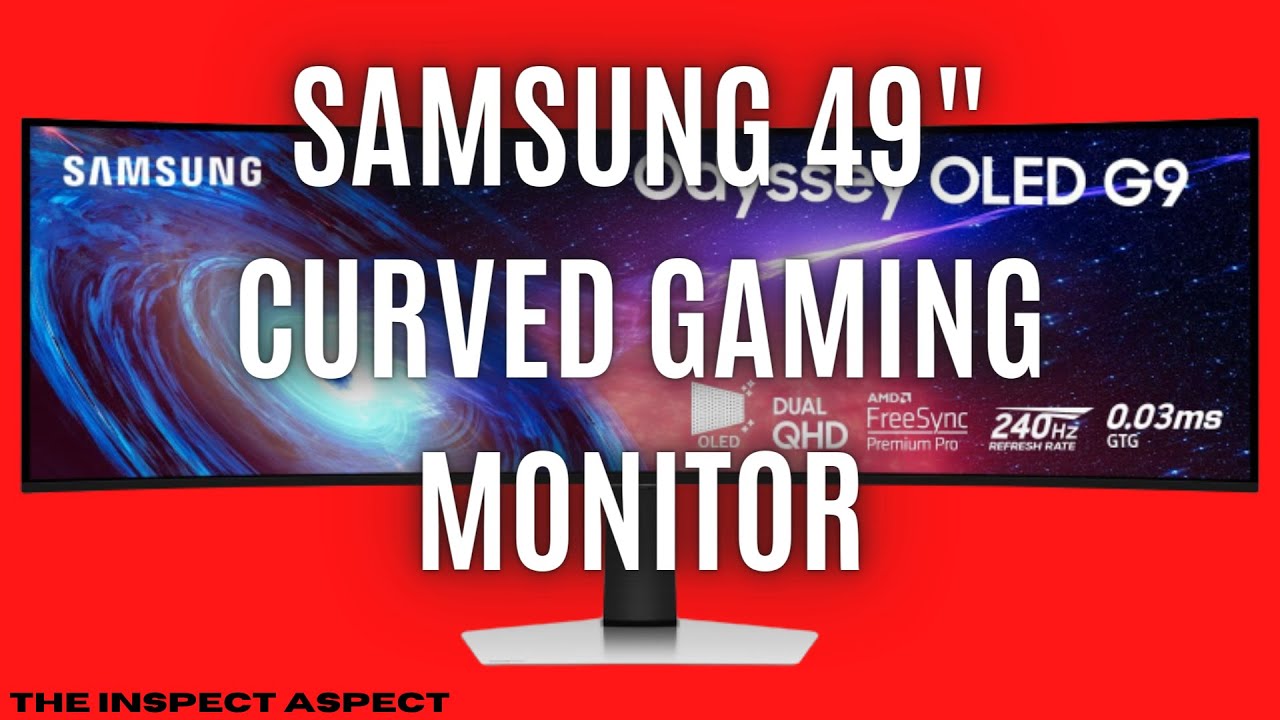 Samsung Odyssey OLED G9 49 Curved Dual QHD 240Hz 0.03ms FreeSync