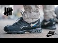 Undefeated x nike air terra humara black  review sizing  onfoot