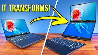 This New Laptop Has 2 SCREENS!  ASUS Zenbook DUO