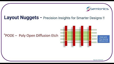 PODE - Poly Open Diffusion Etch