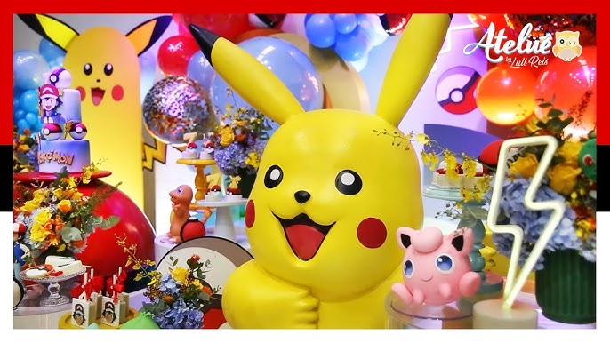 Decoração Pokémon: inspirações para quarto e festa das crianças