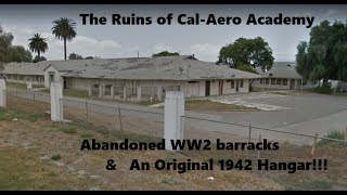 Here in chino california at the airport you will find barracks,
hangars & remnants of old cal aero academy flight training facility,
design specifi...