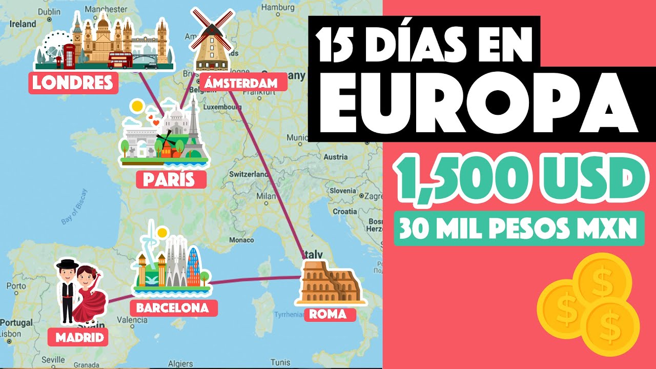 Cuánto cuesta viajar a Europa? - YouTube